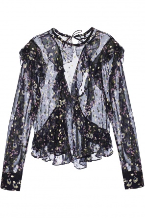 Patterned ruffle shirt, zdjęcie 1 Patterned ruffle shirt od Isabel Marant